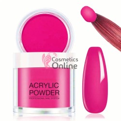 Pudra acrilica de 10g Amelie pentru constructie sau modelaj 3D - PDR22 Pink Neon